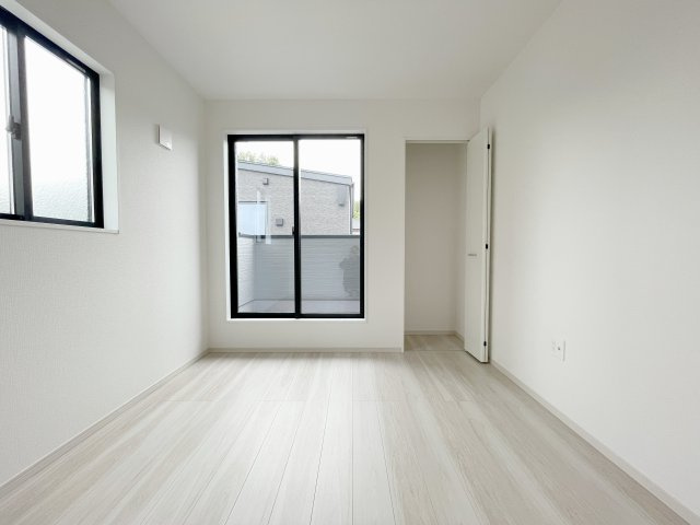 新築戸建・新築建売　郡山市大槻町17期　柴宮小・第一中の前面道路含む現地写真|前面道路は車通りも少なく落ち着いています！