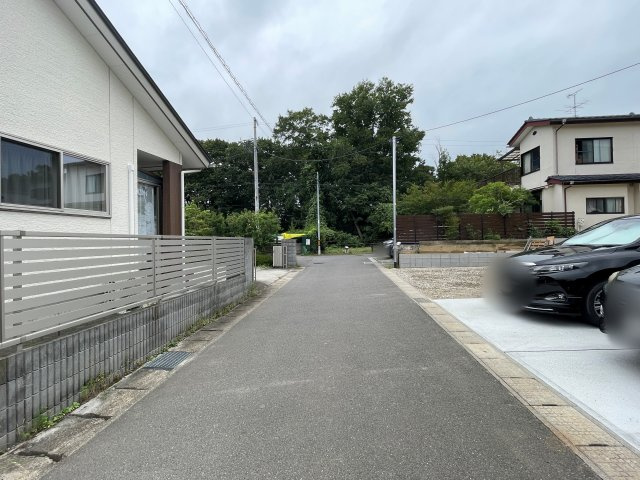 新築戸建・新築建売　郡山市大槻町17期　柴宮小・第一中の駐車場|駐車場は縦列駐車になります