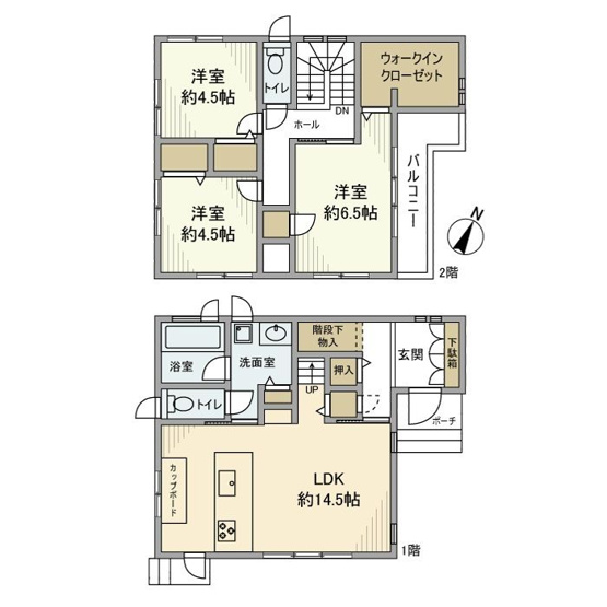 【間取り】 | 東林間戸建