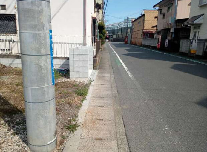 海老名市今里　第8の前面道路含む現地写真