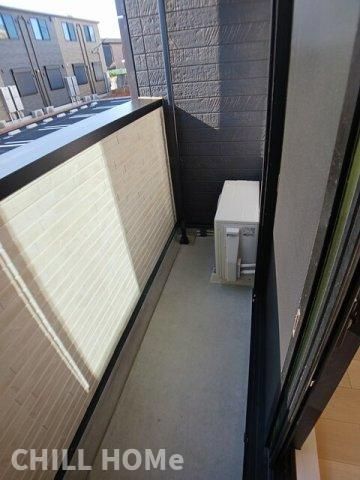 プレッソ高崎Ｆのバルコニー|当社、チルホームのHPもご覧ください(^^)/物件情報多数♪