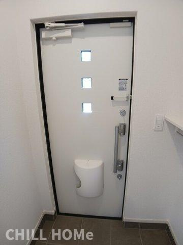 プレッソ高崎Ｆの玄関|当社、チルホームのHPもご覧ください(^^)/物件情報多数♪