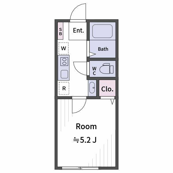 Ｌａｂ　Ｒｅｓｉｄｅｎｃｅ　Ｋａｎｏｅｄａｉの間取り