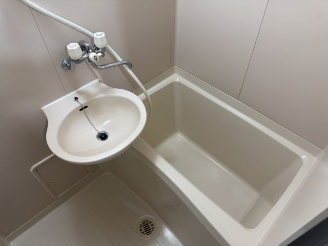 トピアⅡの浴室|洗面付きバス
