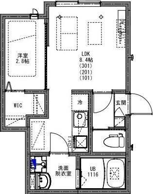 【間取り】 | KEIAIRESIDENCE淵野辺3(ケイアイレジデンスフチノベスリー)