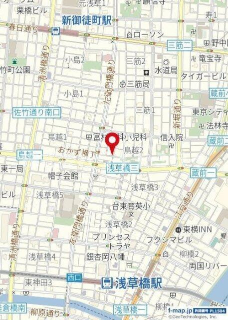 ドルチェ秋葉原Ｎｏｒｔｈ・参番館の地図| 