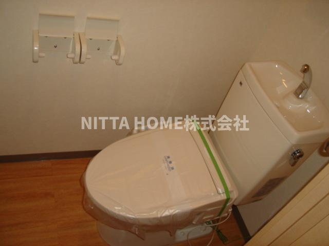 ル・シエル・ブル篠山のトイレ|シャワー付きのトイレになります◇