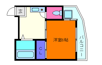 みやマンションの間取り