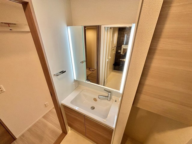 D-PLACE神田町の洗面所