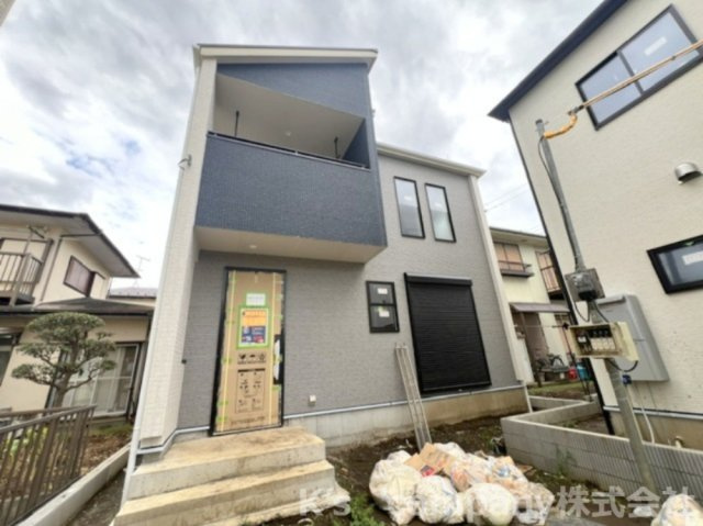 高座郡寒川町岡田8丁目　新築戸建　1号棟の外観|2026.8.15撮影◇