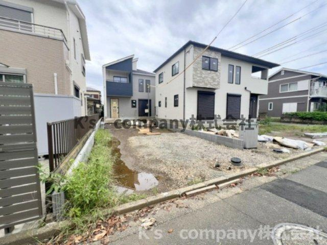 高座郡寒川町岡田8丁目　新築戸建　1号棟の駐車場|2026.8.15撮影◇