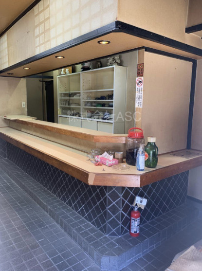 ふじマンション　居抜き貸店舗の内装