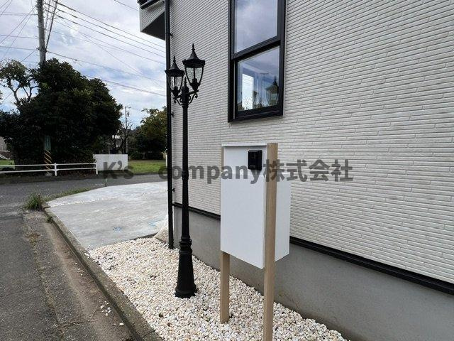 高座郡寒川町岡田8丁目　新築戸建　2号棟の前面道路含む現地写真|2026.6.28撮影◇