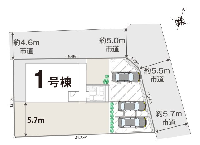 佐久市鳴瀬の区画図|ローン相談お任せください！！お問合せは＜Tel 026-477-7419＞まで♪