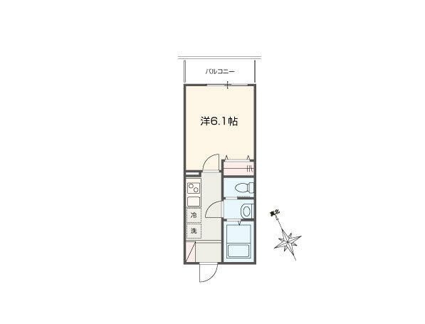 【間取り】 | MELLAS相模原2(メルラスサガミハラツー)