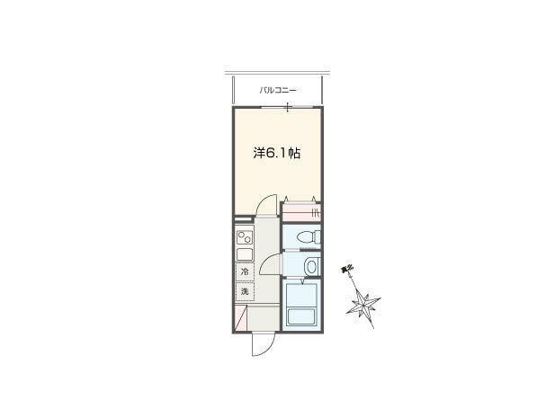 【間取り】 | MELLAS相模原2(メルラスサガミハラツー)