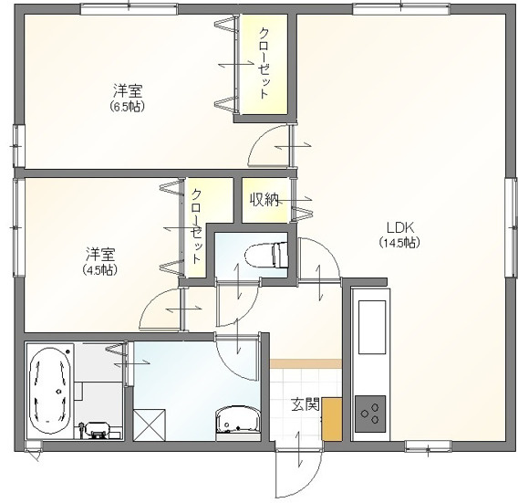 ココテラス一條【キャッシュバック対象物件】の間取り