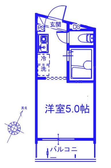 メルディア与野本町ⅡAの間取り