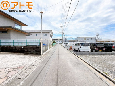 【前面道路含む現地写真】 | 駿河区登呂6丁目　新築戸建　B号棟