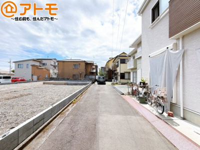 【前面道路含む現地写真】 | 駿河区登呂6丁目　新築戸建　B号棟