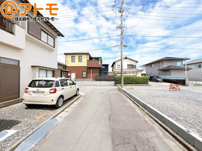 【前面道路含む現地写真】 | 駿河区登呂6丁目　新築戸建　C号棟