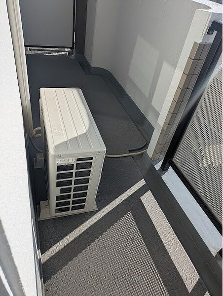 アメニティ和白東のバルコニー