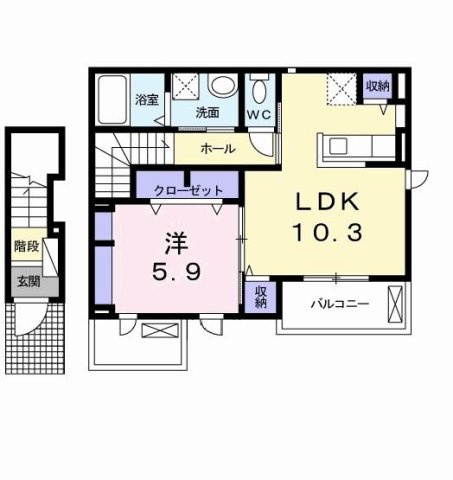 【間取り】 | セレスコート花園