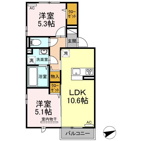 【間取り】 | アイネヴェルト八方原