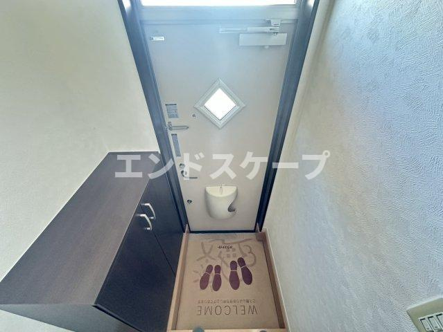 カサエスペランサＢの玄関|高崎、前橋のお部屋探しはエンドスケープまで！お客様の理想お聞かせ下さい♪