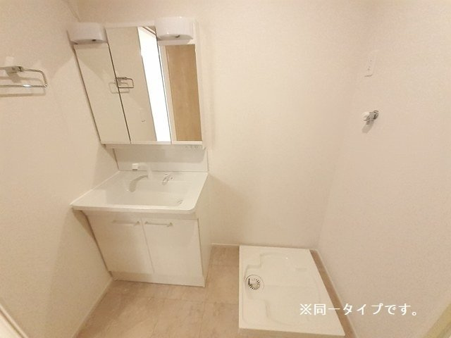 ベント　ルクスの洗面所|スペースが確保できる洗面所です
