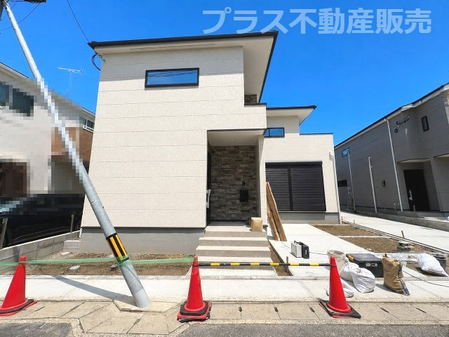 【外観】 | 福岡市南区曰佐4丁目2期　1号棟（全3棟）【仲介手数料無料・0円】 | 現地写真。同じ物件を見るなら、プラス不動産販売にお任せ下さい。