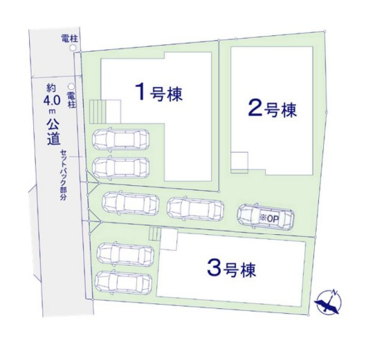 【区画図】 | 福岡市南区曰佐4丁目2期　1号棟（全3棟）【仲介手数料無料・0円】 | 区画図です。1号棟