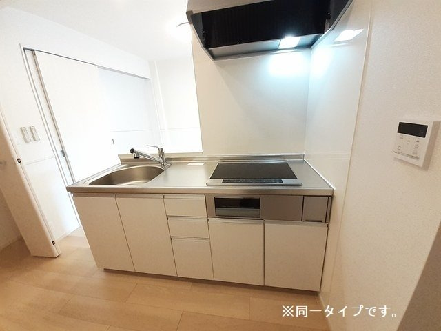 ベント　ルクスのキッチン|コンパクトなキッチンで掃除もラクラク