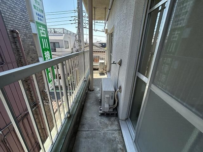 【バルコニー】 | スカイハイツ | バルコニー付きです