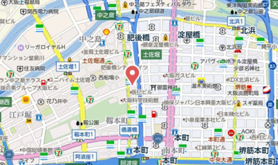 【地図】 | エイペックス京町堀