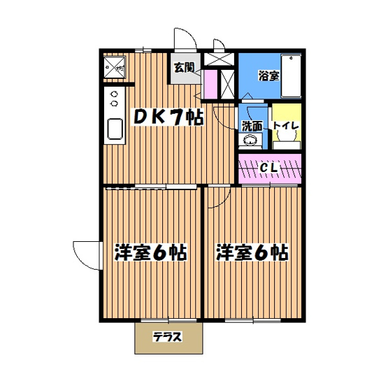 【間取り】 | カトルコート