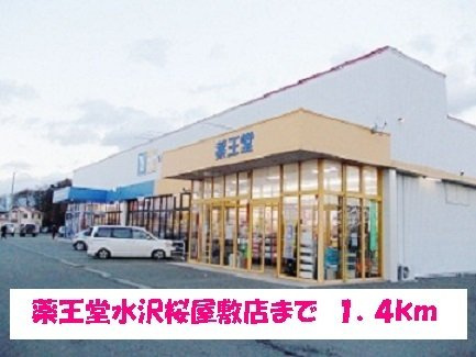グランシャリオ高屋敷の周辺|薬王堂水沢桜屋敷店まで1400m