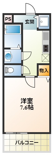 ヴァンヴェール熊取の間取り