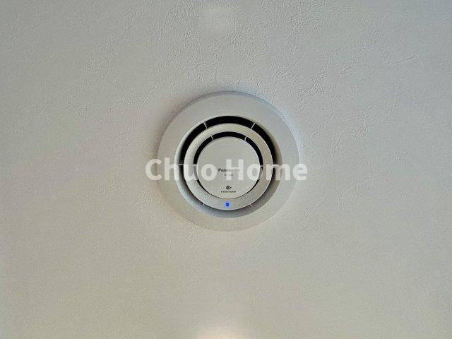 エグザレオーネ蔵前の現況写真|天井埋込型ナノイー発生器【air-e】設置