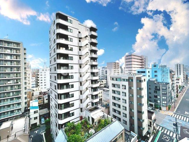 エグザレオーネ蔵前の展望|手を伸ばせば、ふれることが出来そうな環境が、そのままインテリアになったような印象です。その豊かな眺望にふさわしい空間には、通風・採光にも優れ、心地よい光と風があふれています