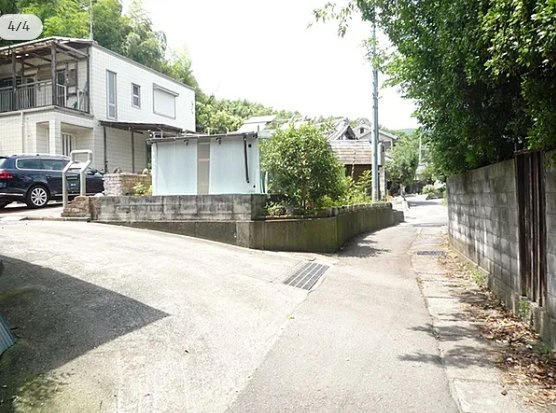 和歌山市善明寺の前面道路含む現地写真