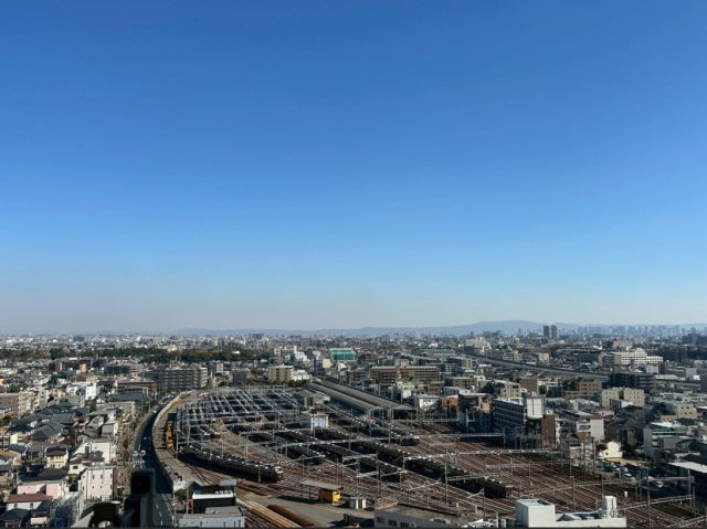 ＡＣＴＡ西宮東館の展望|14階東向きのお部屋からの展望