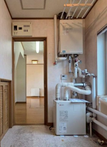 新釧路町1-24　中古住宅のランドリースペース|灯油ボイラー交換（2026.5月）