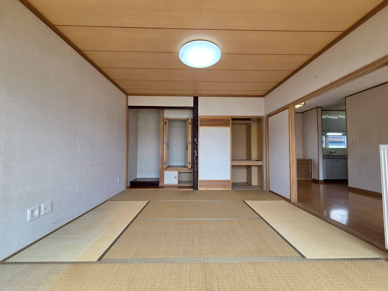 新釧路町1-24　中古住宅の和室|1階和室8帖