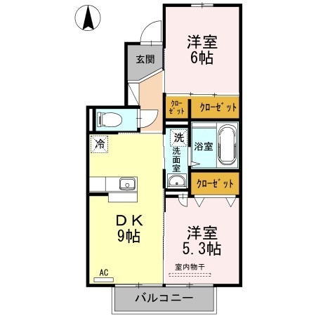 【間取り】 | クレール泉