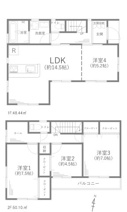 海老名市門沢橋三丁目戸建の画像