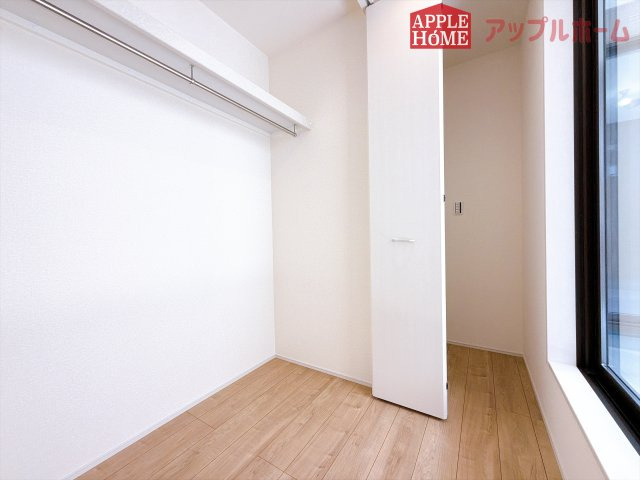 [新築住宅] 鶴ヶ島市下新田 第3 全3棟の洋室|２階居室は全室収納あり！たっぷりある収納活用でお部屋もキレイを保てます♪