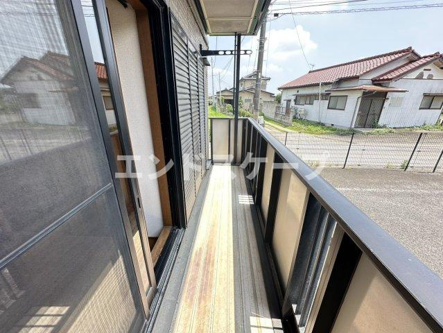 ルミエールＡのバルコニー|高崎、前橋のお部屋探しはエンドスケープまで！お客様の理想お聞かせ下さい♪