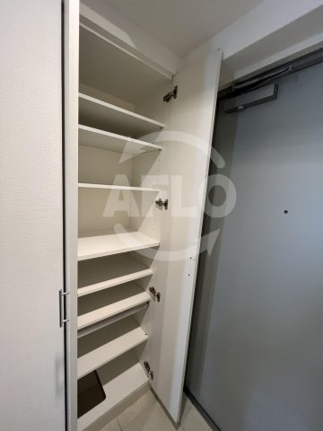 ルクレ新町レジデンスの収納|ルクレ新町レジデンス　シューズボックス