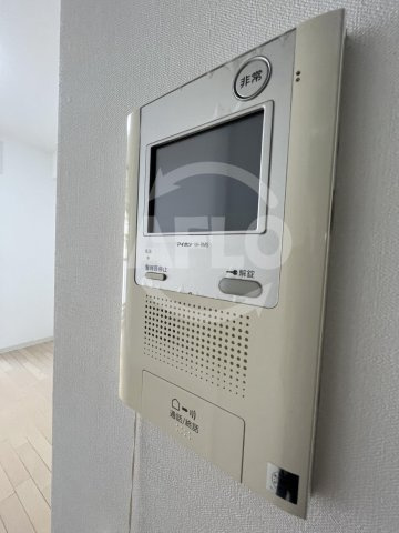 ルクレ新町レジデンスのセキュリティ|ルクレ新町レジデンス　テレビ付きモニターホン